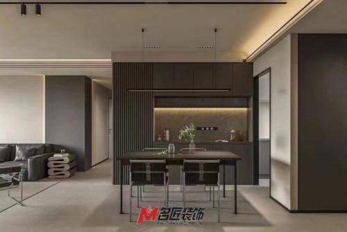 陽江市豐怡豪庭現代簡約風格三居室裝修案例